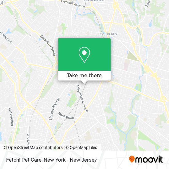 Fetch! Pet Care map