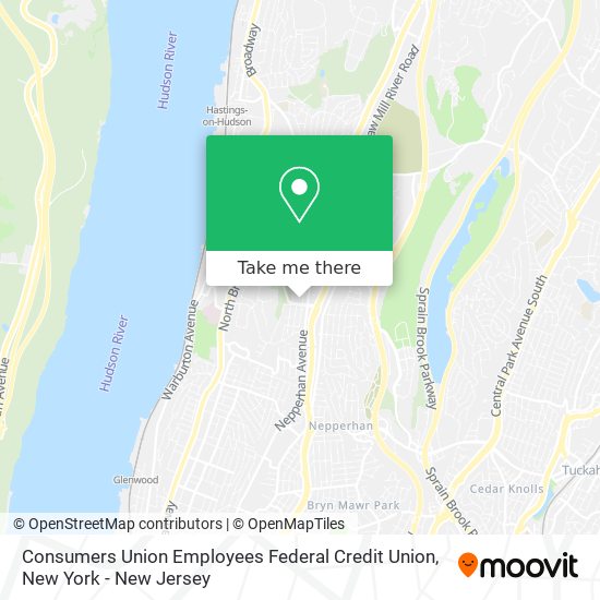 Mapa de Consumers Union Employees Federal Credit Union