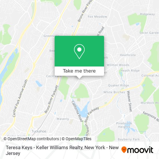 Teresa Keys - Keller Williams Realty map