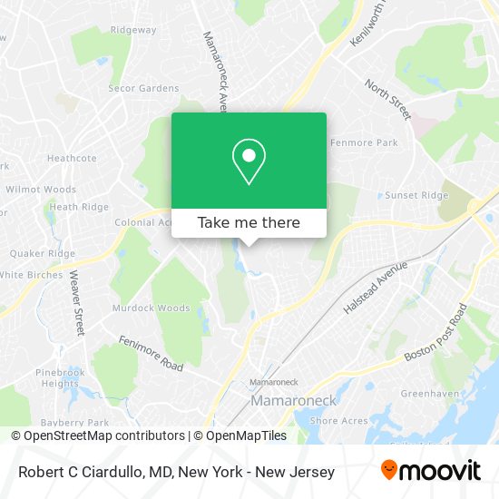 Mapa de Robert C Ciardullo, MD