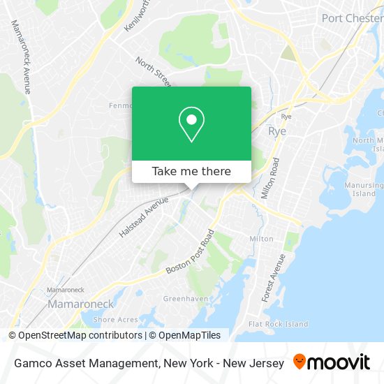 Mapa de Gamco Asset Management