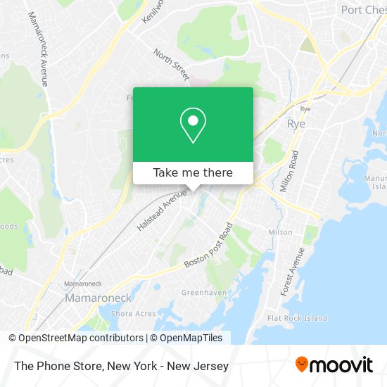 The Phone Store map