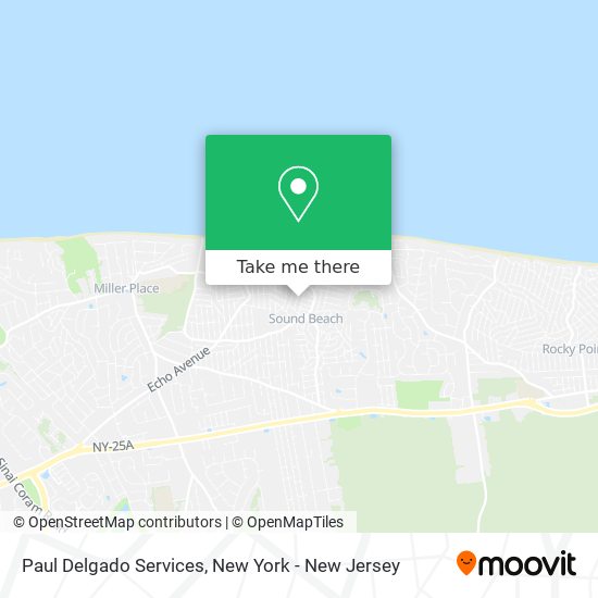 Paul Delgado Services map