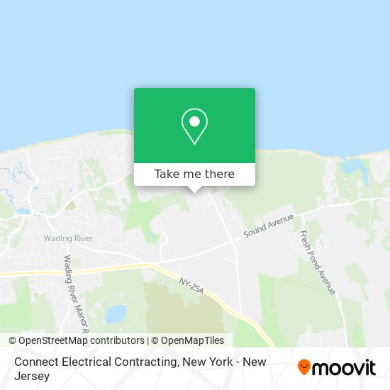 Connect Electrical Contracting map