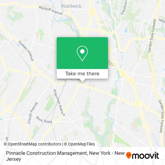 Pinnacle Construction Management map