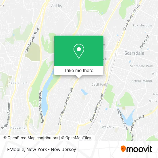 T-Mobile map