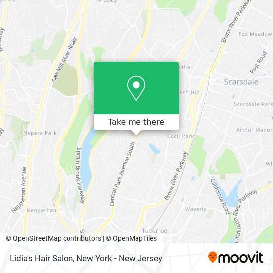 Mapa de Lidia's Hair Salon