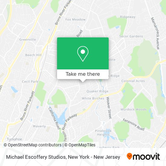 Michael Escoffery Studios map