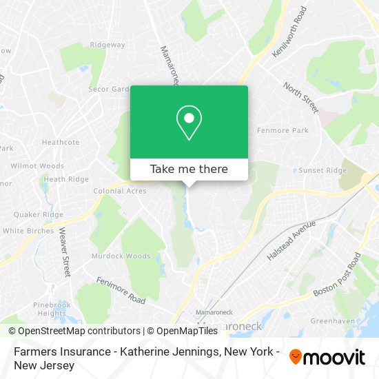 Farmers Insurance - Katherine Jennings map