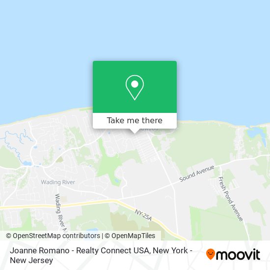 Mapa de Joanne Romano - Realty Connect USA