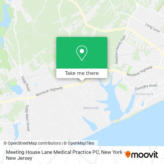 Meeting House Lane Medical Practice PC map