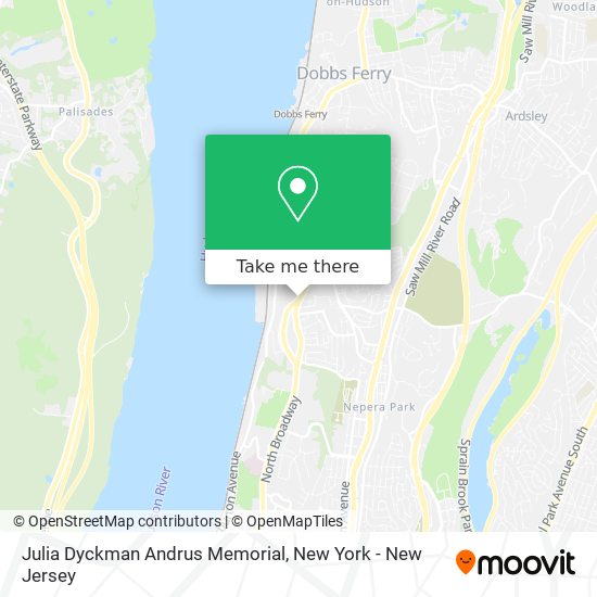 Mapa de Julia Dyckman Andrus Memorial