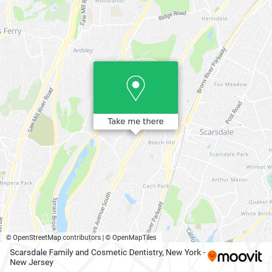 Mapa de Scarsdale Family and Cosmetic Dentistry