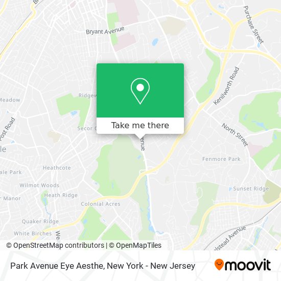 Park Avenue Eye Aesthe map