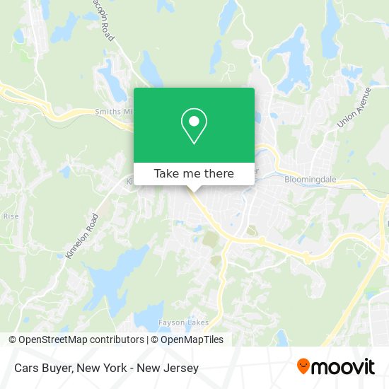 Cars Buyer map