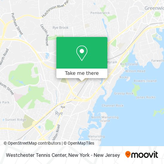 Mapa de Westchester Tennis Center