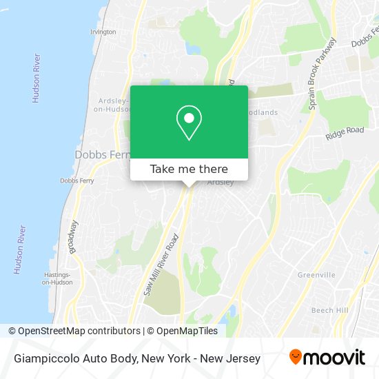 Giampiccolo Auto Body map