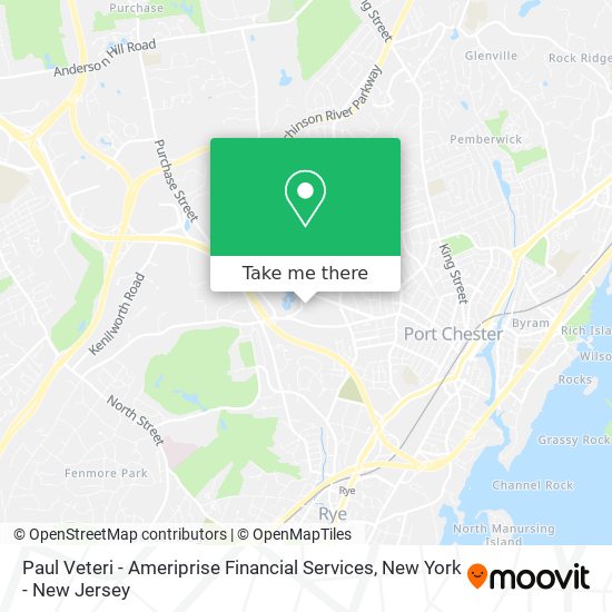 Paul Veteri - Ameriprise Financial Services map