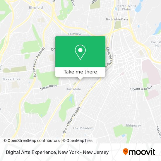 Mapa de Digital Arts Experience