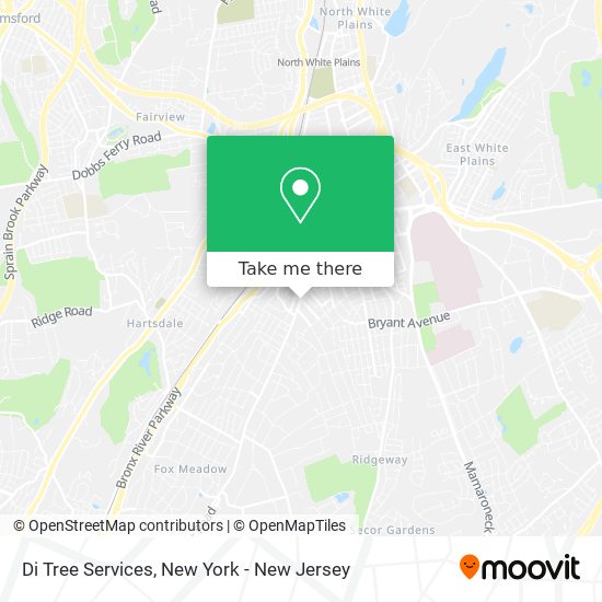 Di Tree Services map