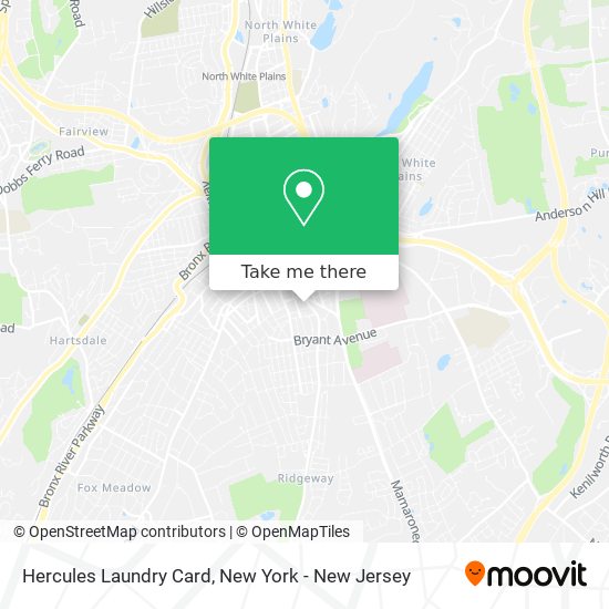 Hercules Laundry Card map