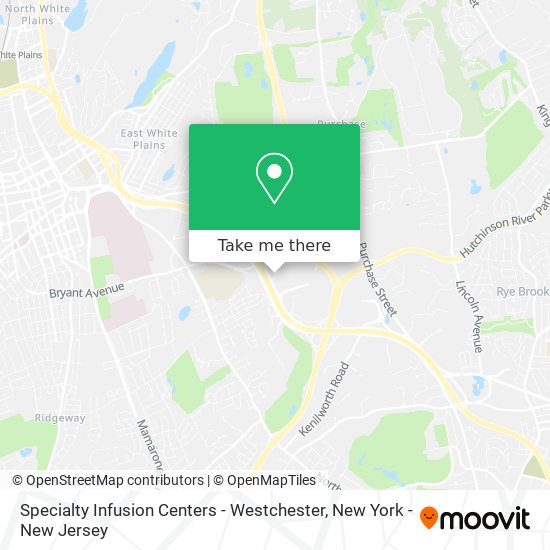 Mapa de Specialty Infusion Centers - Westchester