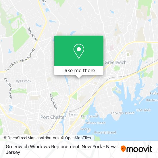 Greenwich Windows Replacement map