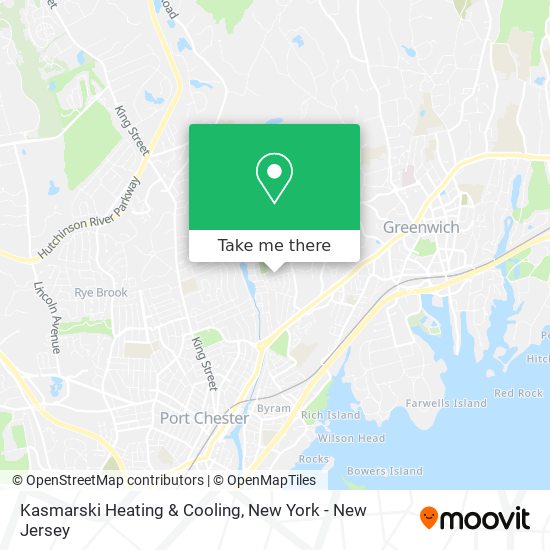 Kasmarski Heating & Cooling map