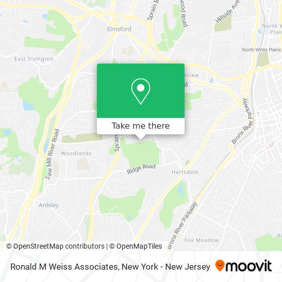 Ronald M Weiss Associates map