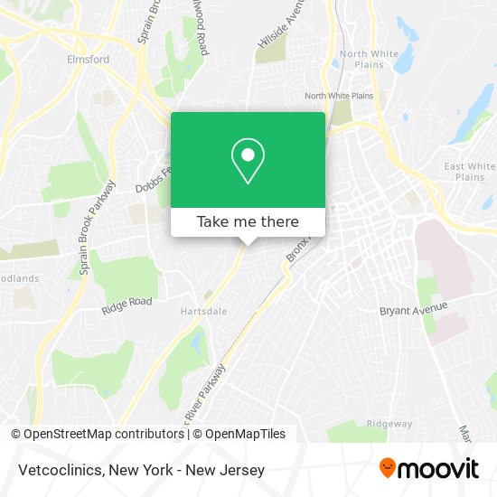 Vetcoclinics map