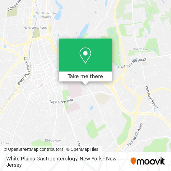 White Plains Gastroenterology map