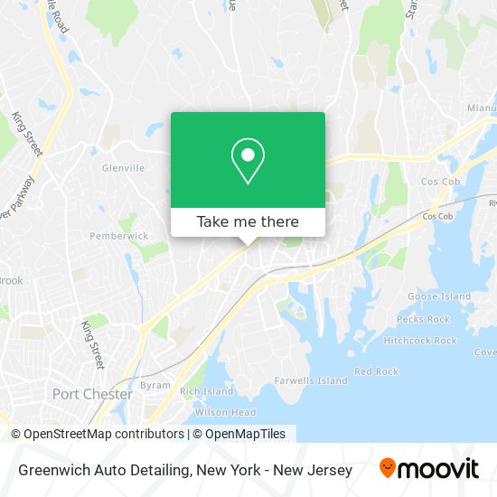 Greenwich Auto Detailing map