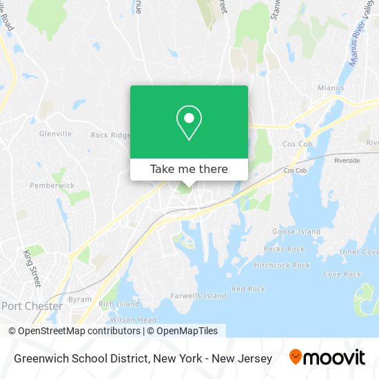 Mapa de Greenwich School District