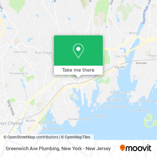 Mapa de Greenwich Ave Plumbing