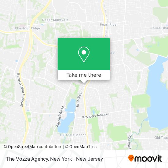 The Vozza Agency map