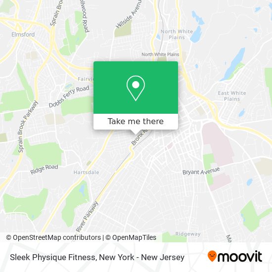 Sleek Physique Fitness map