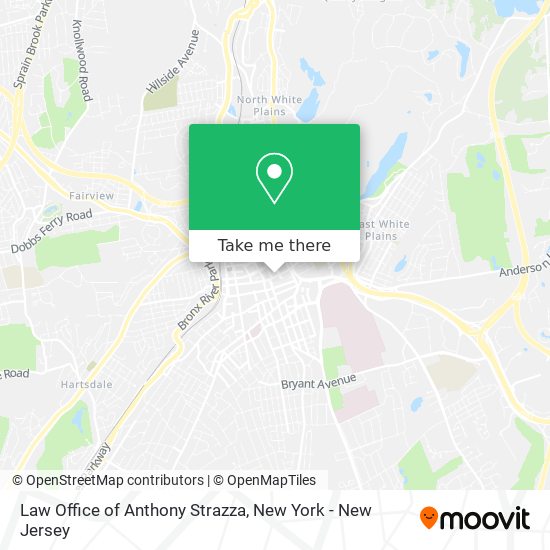 Mapa de Law Office of Anthony Strazza