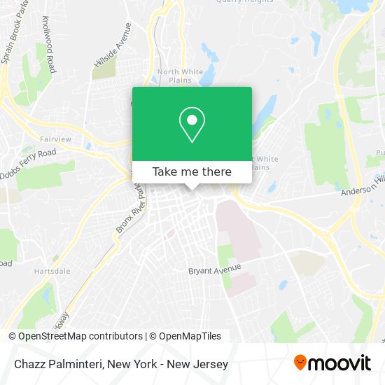 Chazz Palminteri map