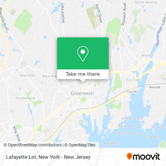 Lafayette Lot map
