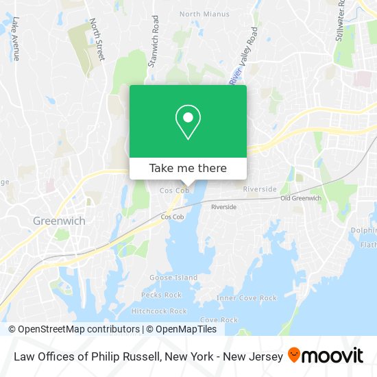 Mapa de Law Offices of Philip Russell