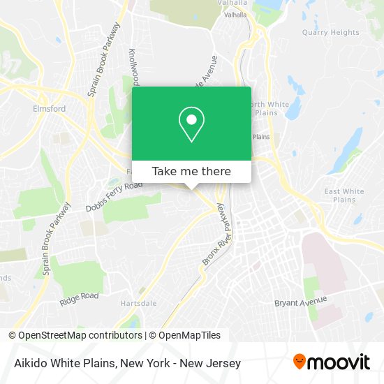 Aikido White Plains map