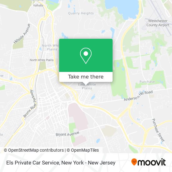 Els Private Car Service map