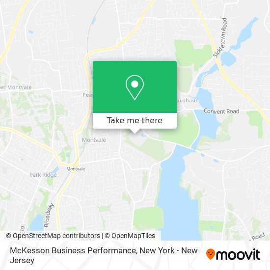McKesson Business Performance map
