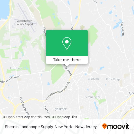 Shemin Landscape Supply map