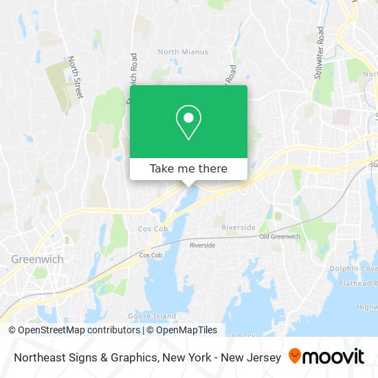 Northeast Signs & Graphics map