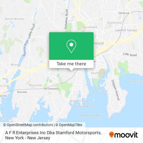 A F R Enterprises Inc Dba Stamford Motorsports map