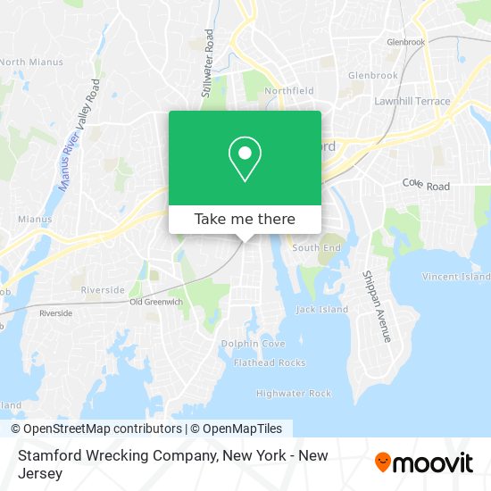 Mapa de Stamford Wrecking Company