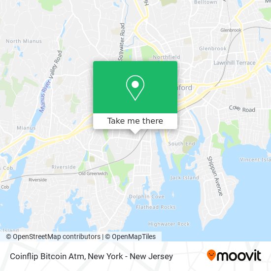 Mapa de Coinflip Bitcoin Atm