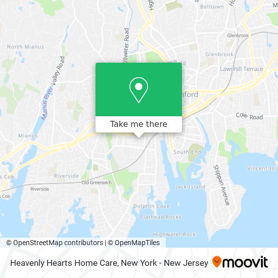 Mapa de Heavenly Hearts Home Care