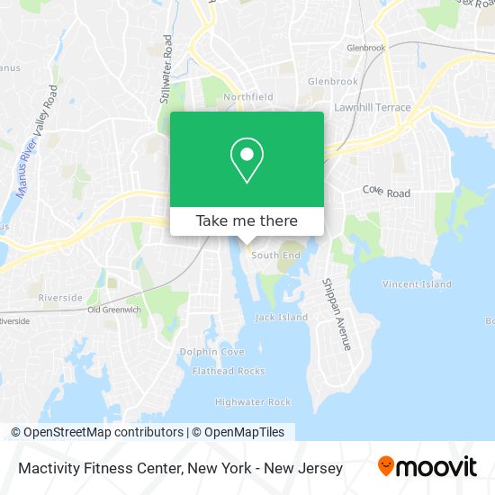 Mactivity Fitness Center map